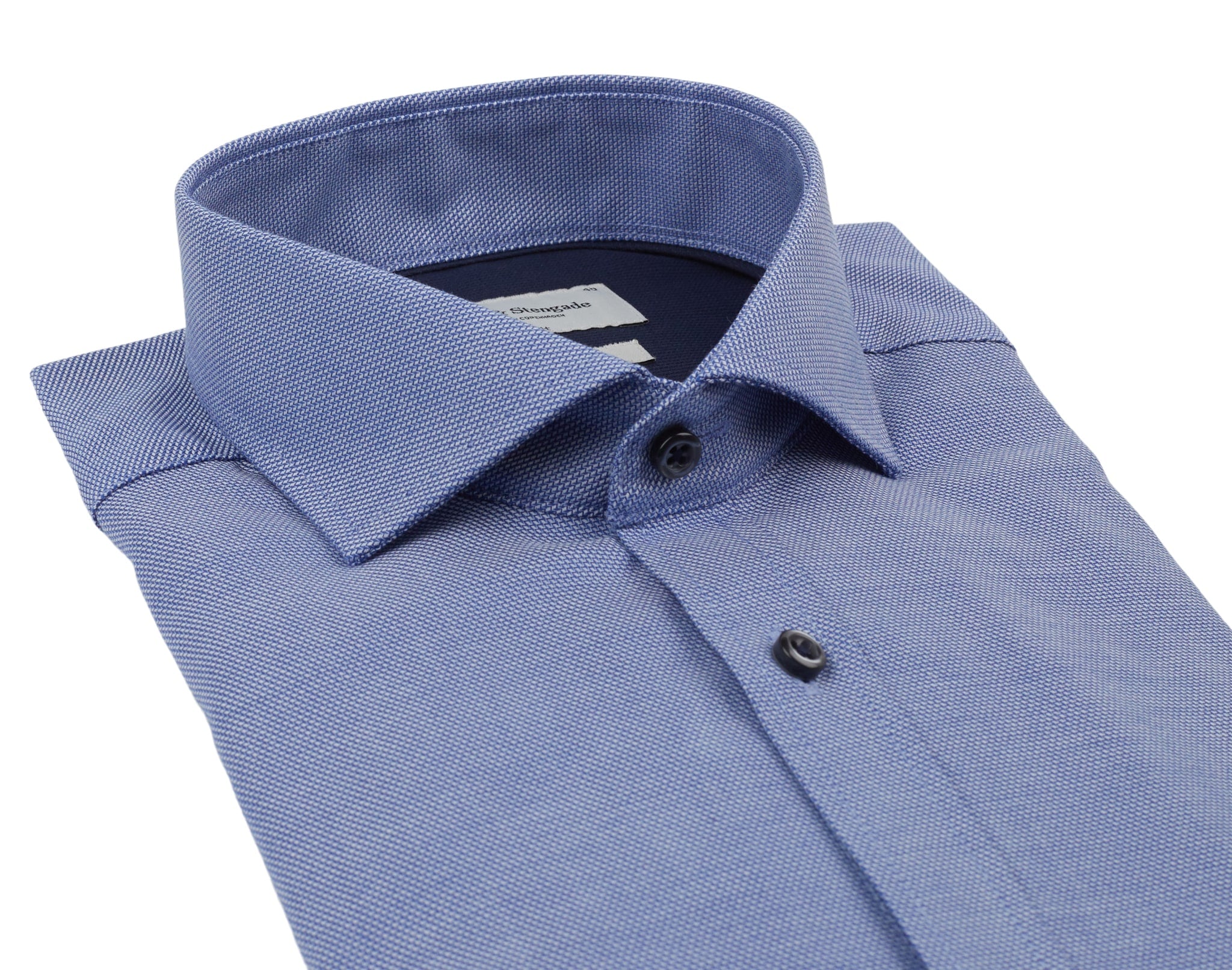 BS Herrskjorta Slim Fit - Blå
