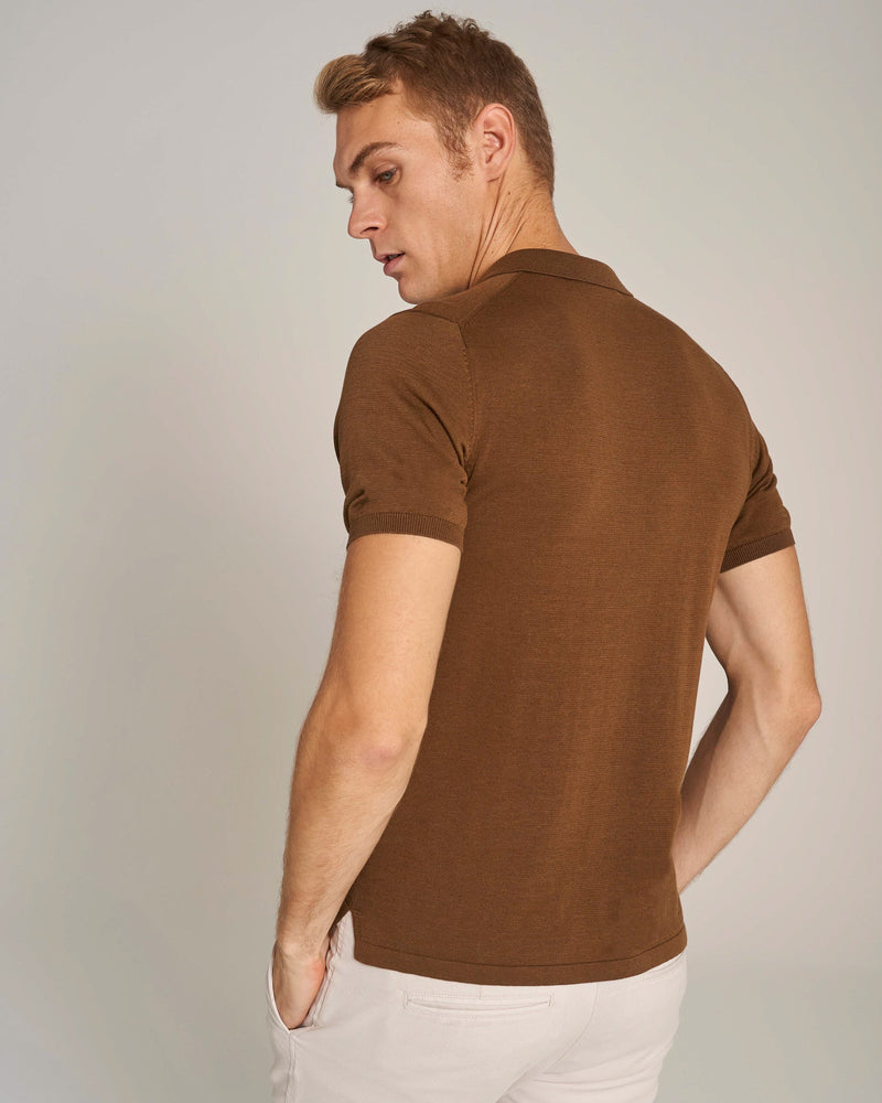 BS Webster Regular Fit Polo - Ochre