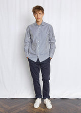 BS Julio Modern Fit Skjorte - Navy/White