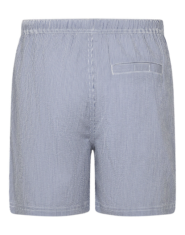 BS Bahia Regular Fit Badeshorts - Navy/White