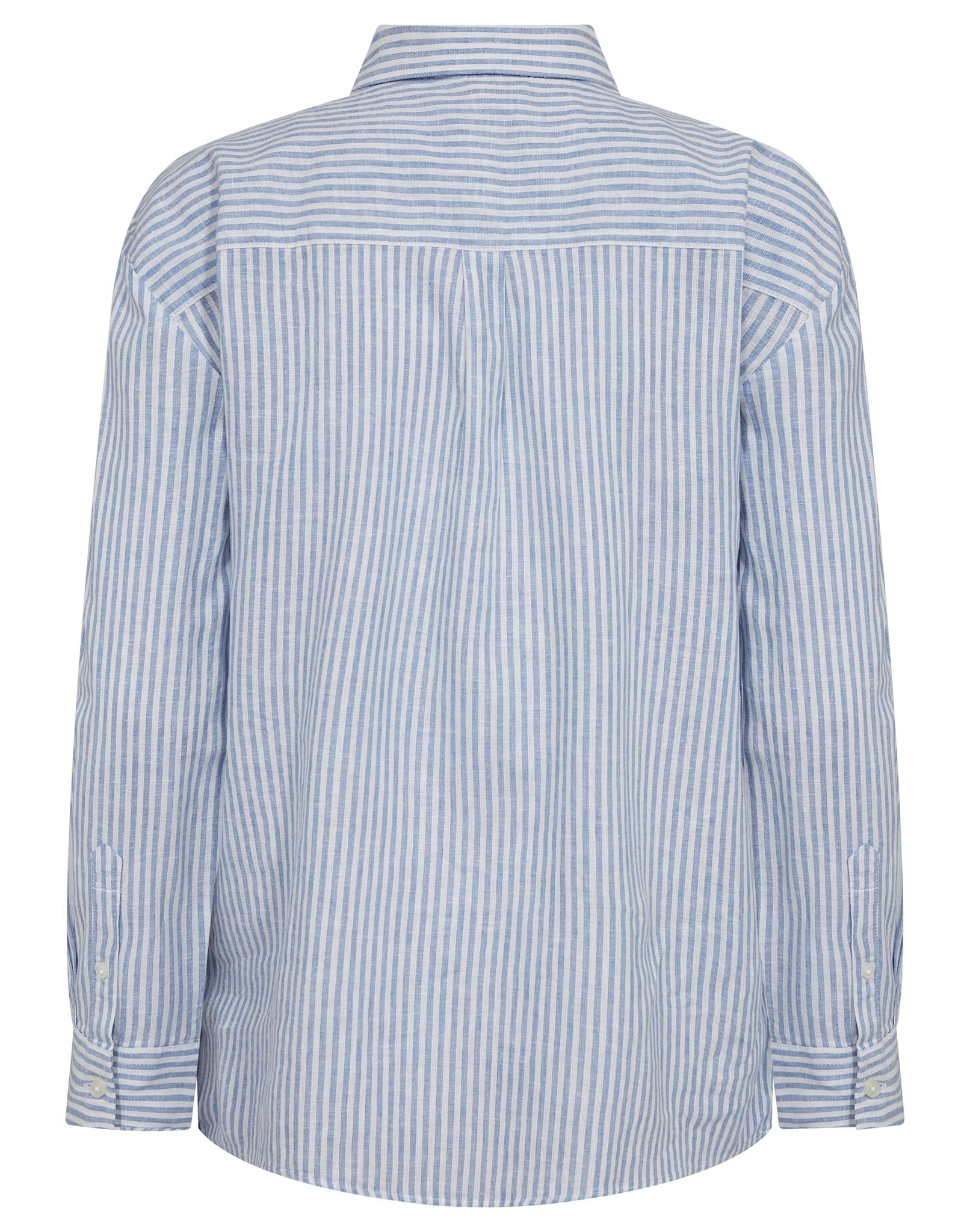 BS Marietta Regular Fit Skjorte - Light Blue/White