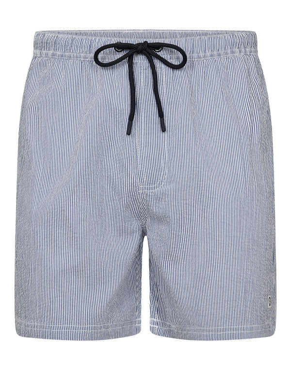 BS Bahia Regular Fit Badeshorts - Navy/White