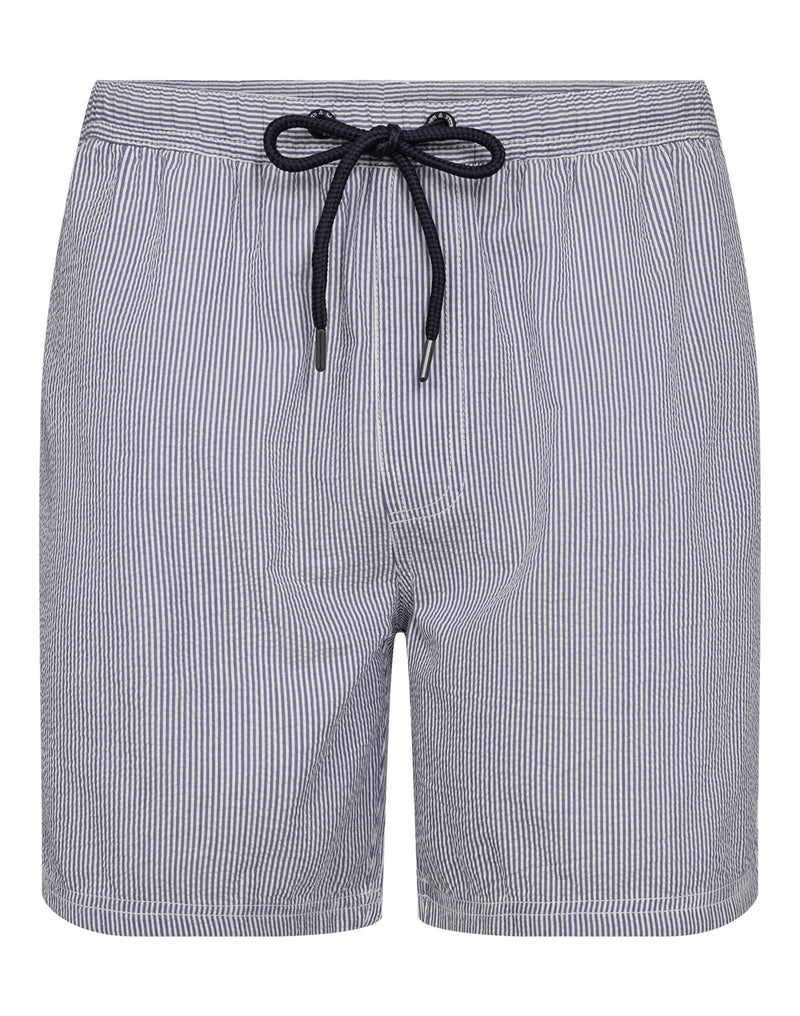 BS Bahia Regular Fit Badeshorts - Blue/White