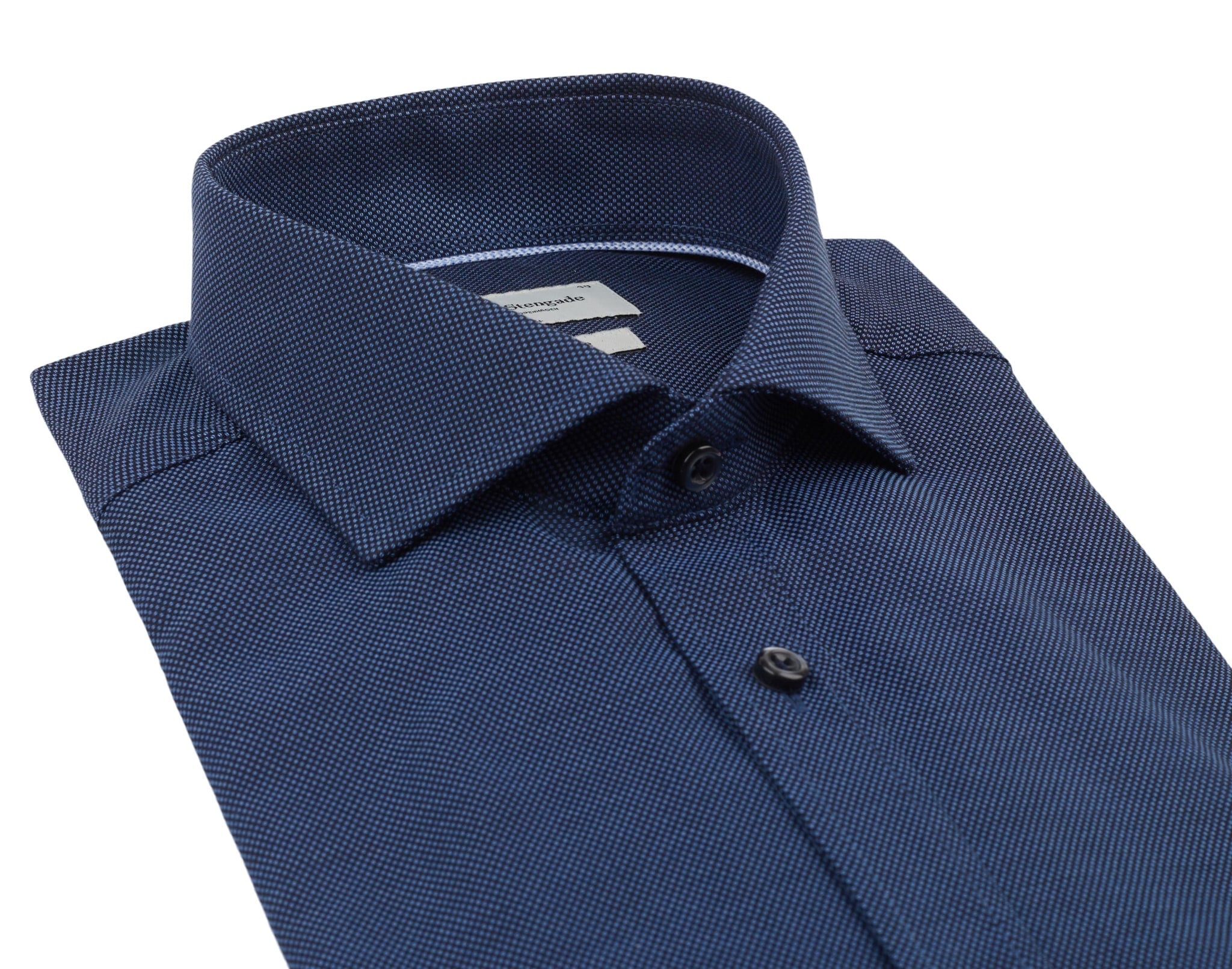 BS Winston Slim Fit Skjorta - Blå