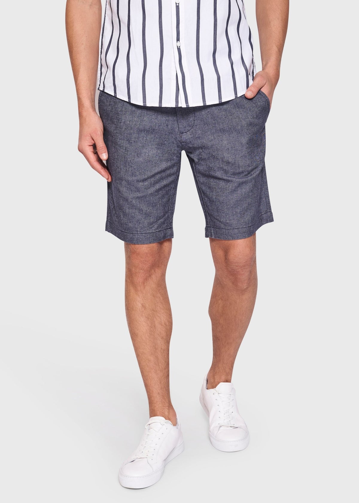 BS Zinman Regular Fit Shorts - Navy