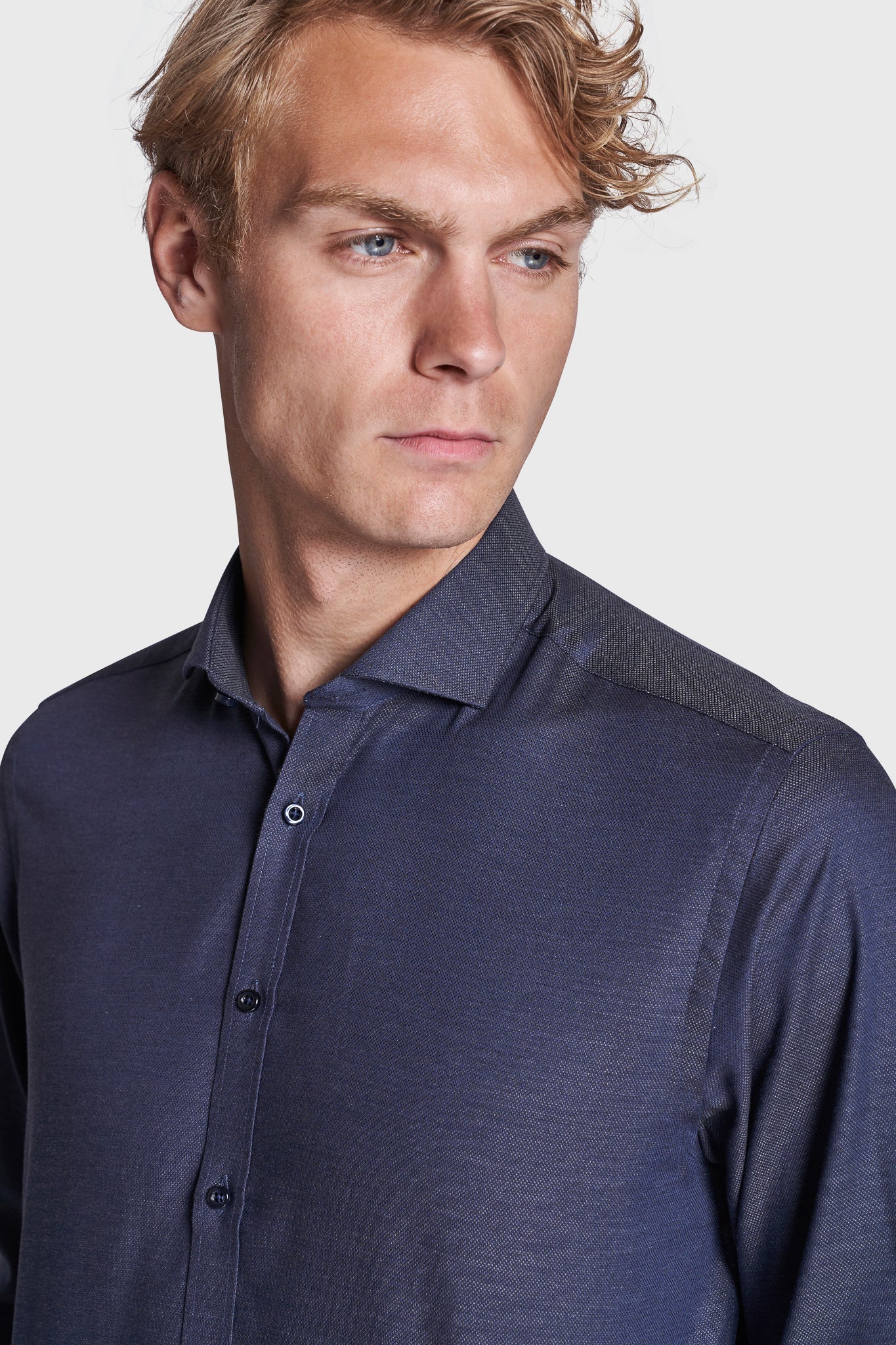 BS Ziyech Modern Fit Skjorte - Thunder