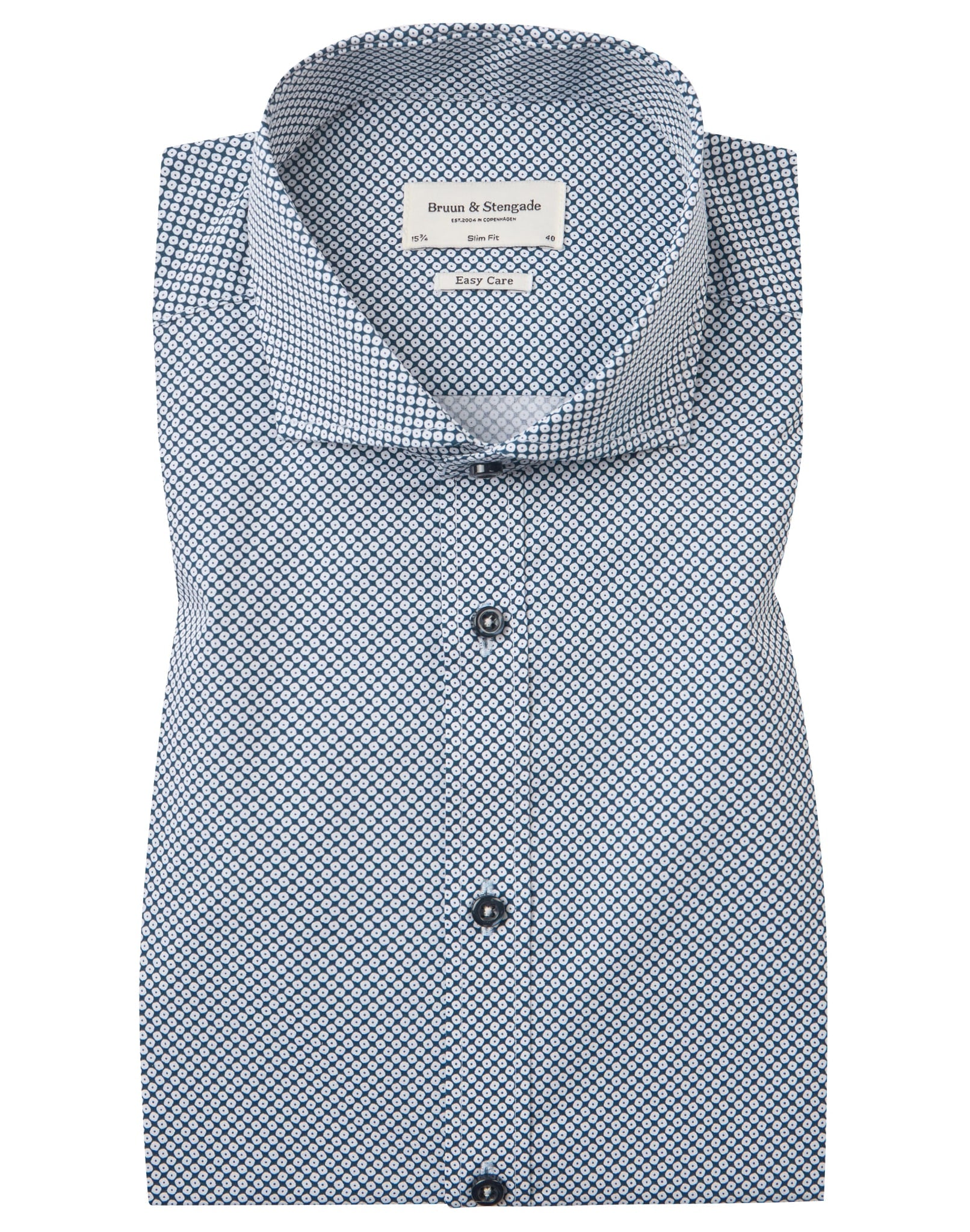 BS Zoff Slim Fit Skjorte - White