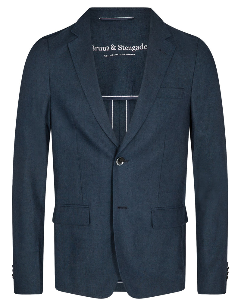 BS Prato Slim Fit Blazer - Navy