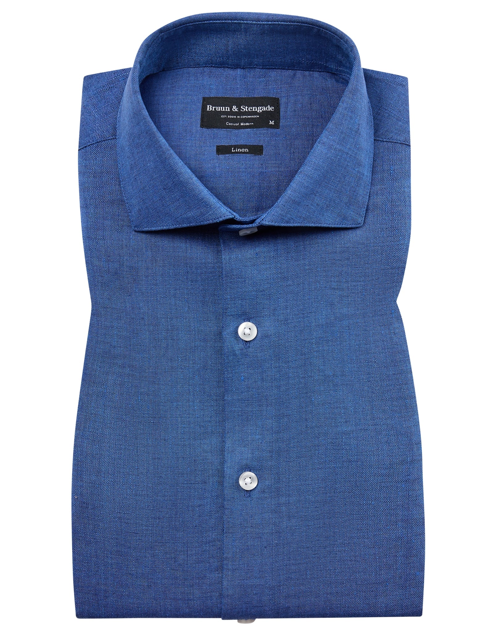 BS Bilbao Casual Modern Fit Skjorte - Blue