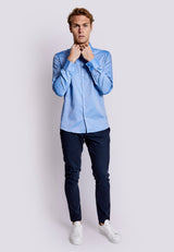 BS McKay Slim Fit Skjorte - Blue