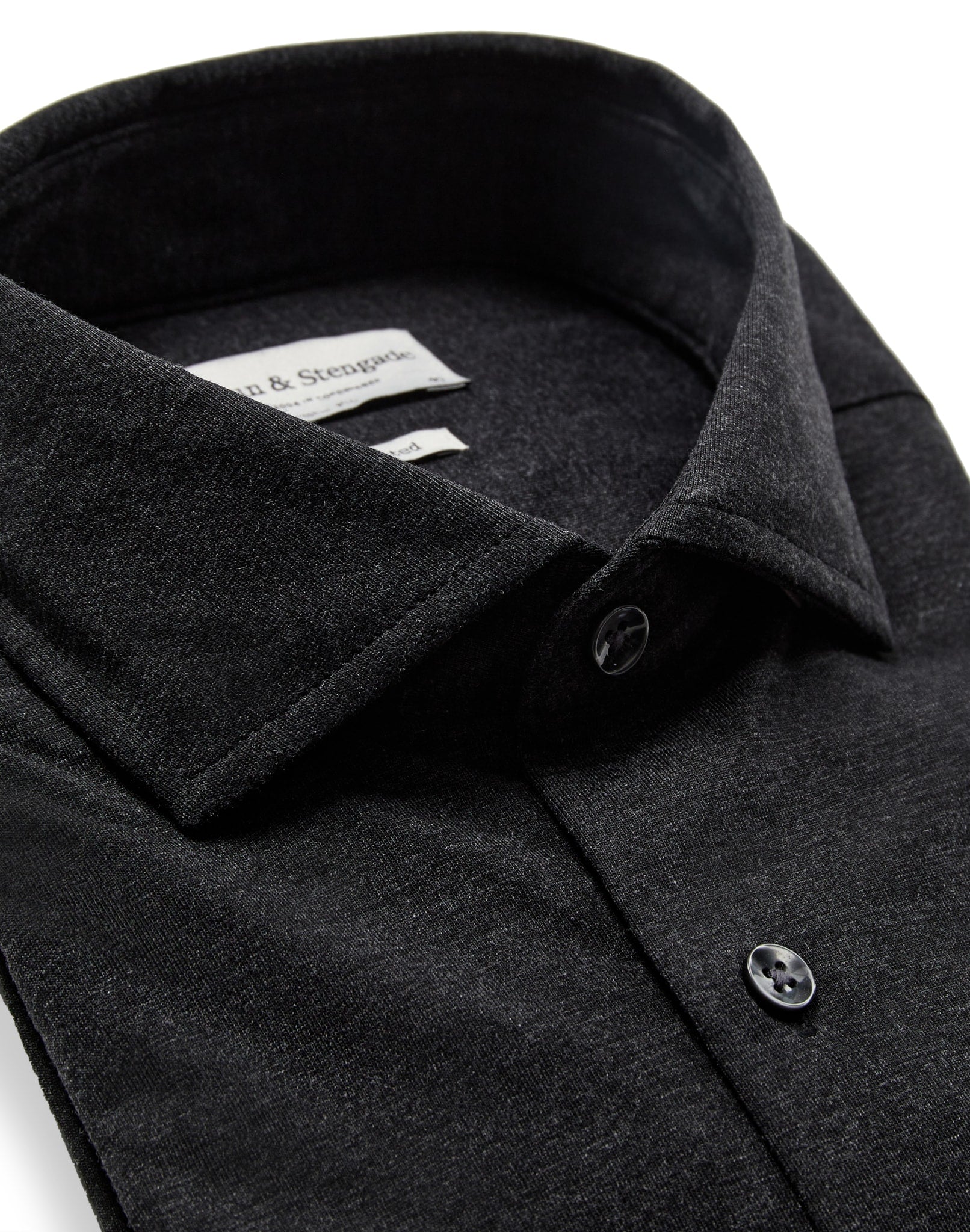 BS Miller Slim Fit Skjorta - Charcoal