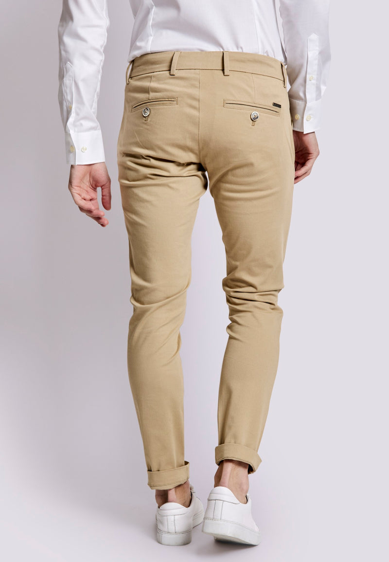 BS Javier Slim Fit Chinos - Beige