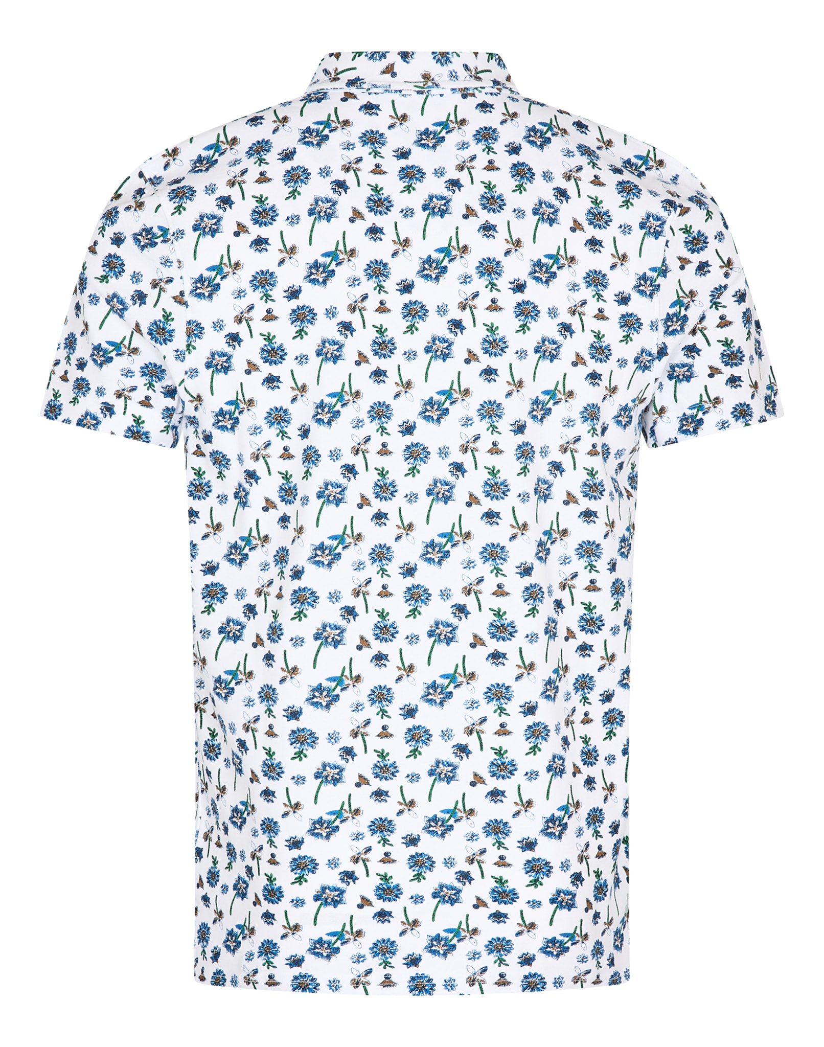 BS Rocky Regular Fit Polo - White