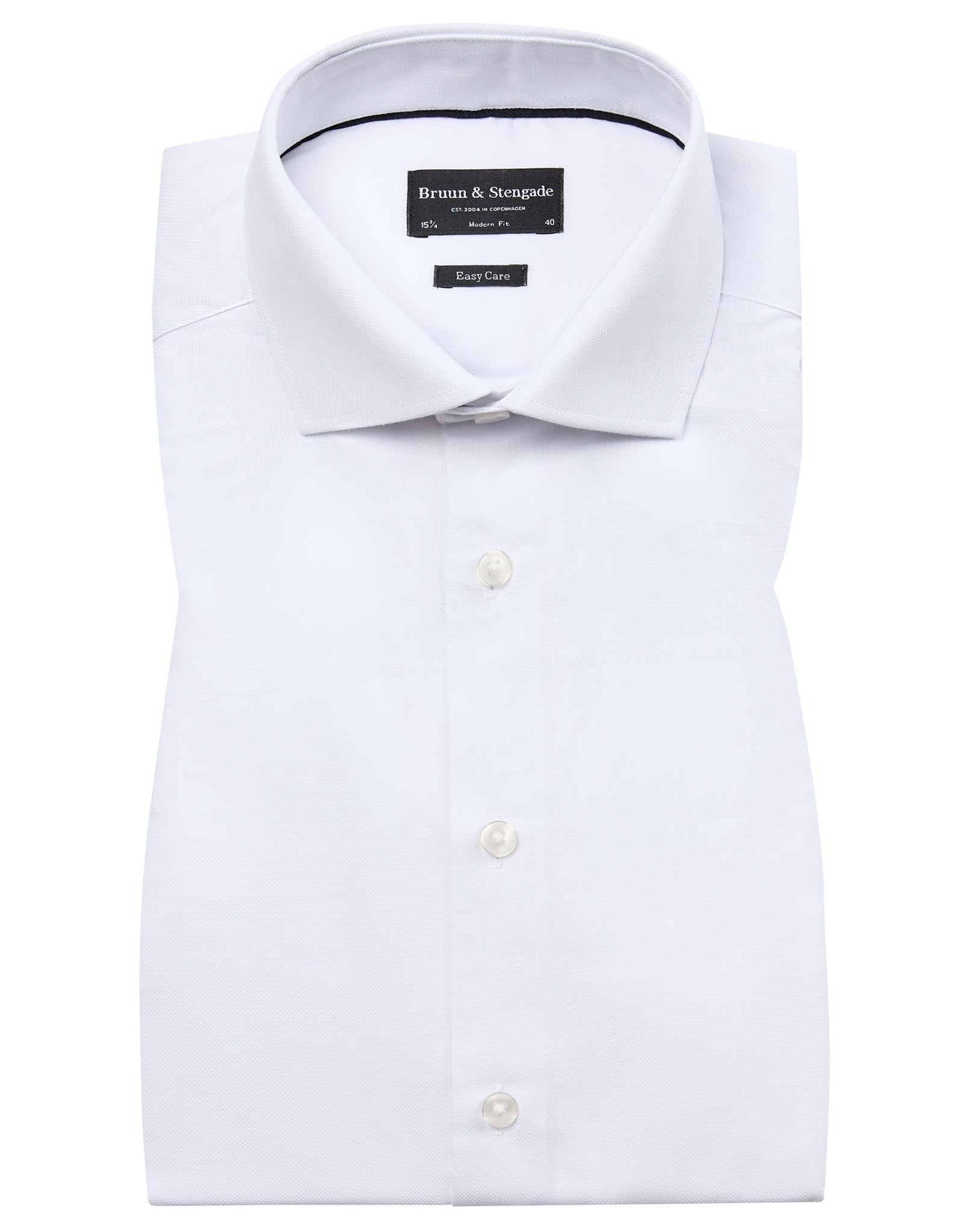 BS Percie Modern Fit Skjorte - White