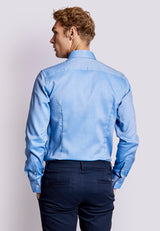 BS McKay Slim Fit Skjorte - Blue