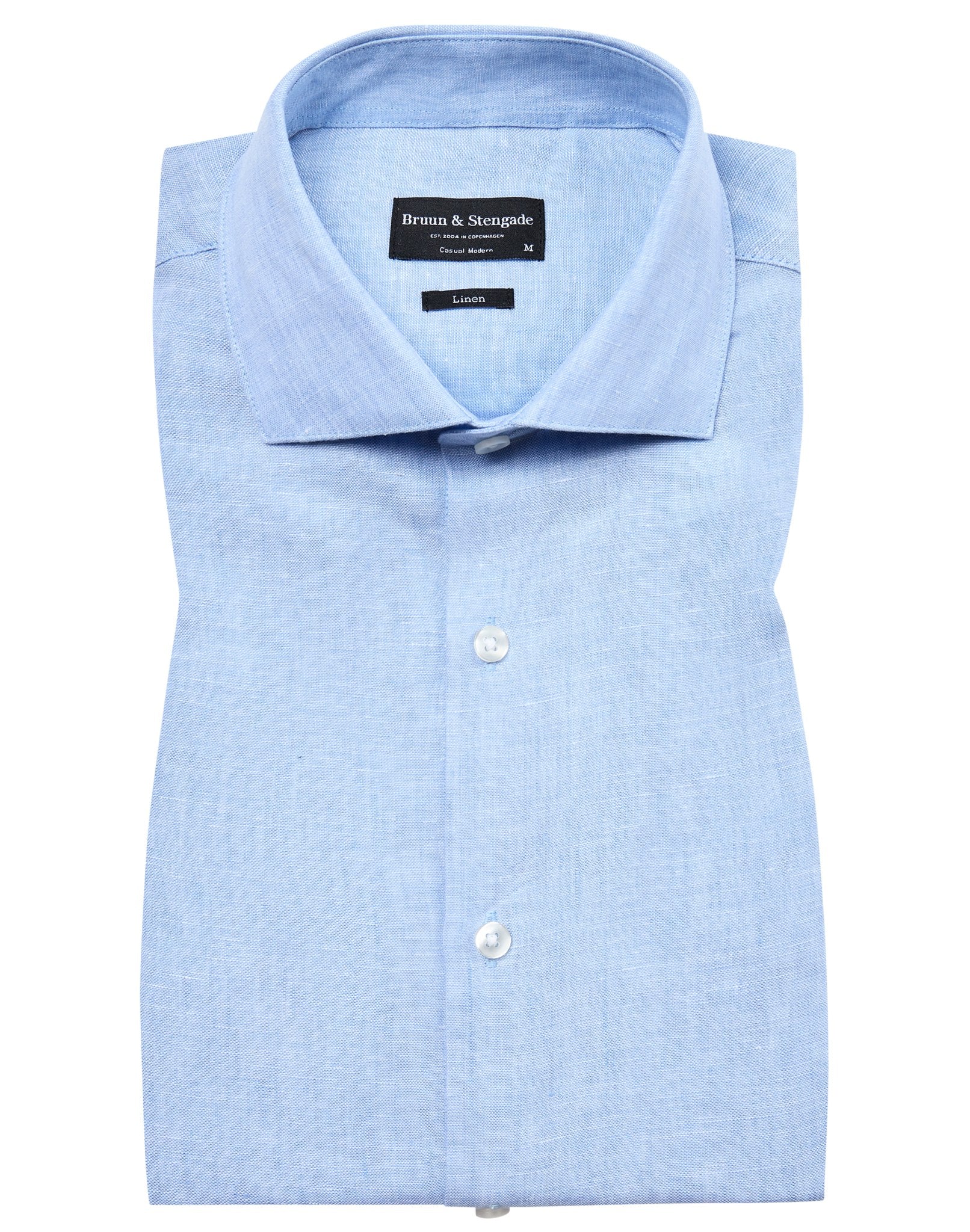BS Bilbao Casual Modern Fit Skjorte - Light Blue