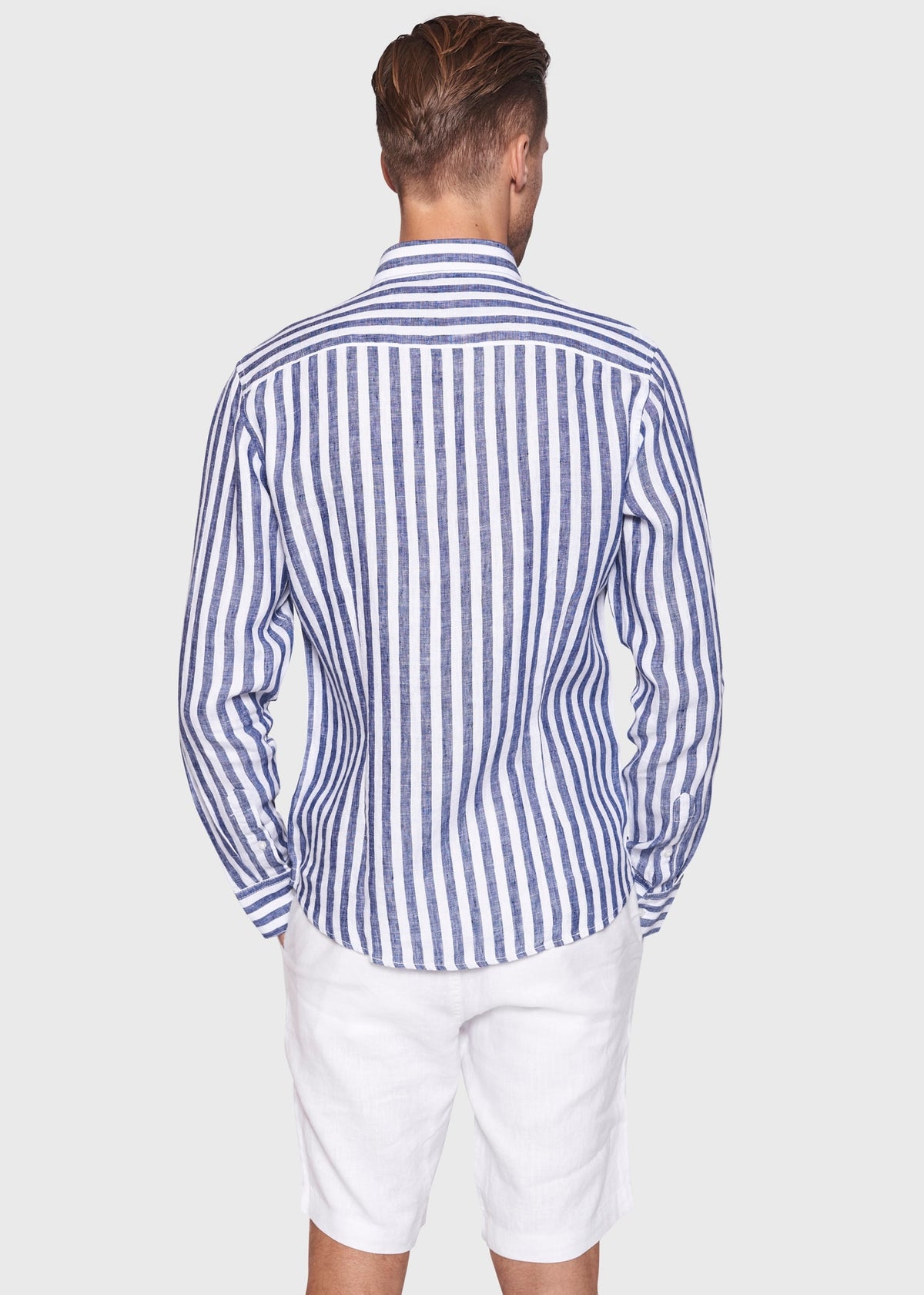 BS Kumamoto Slim Fit Shirt - Navy