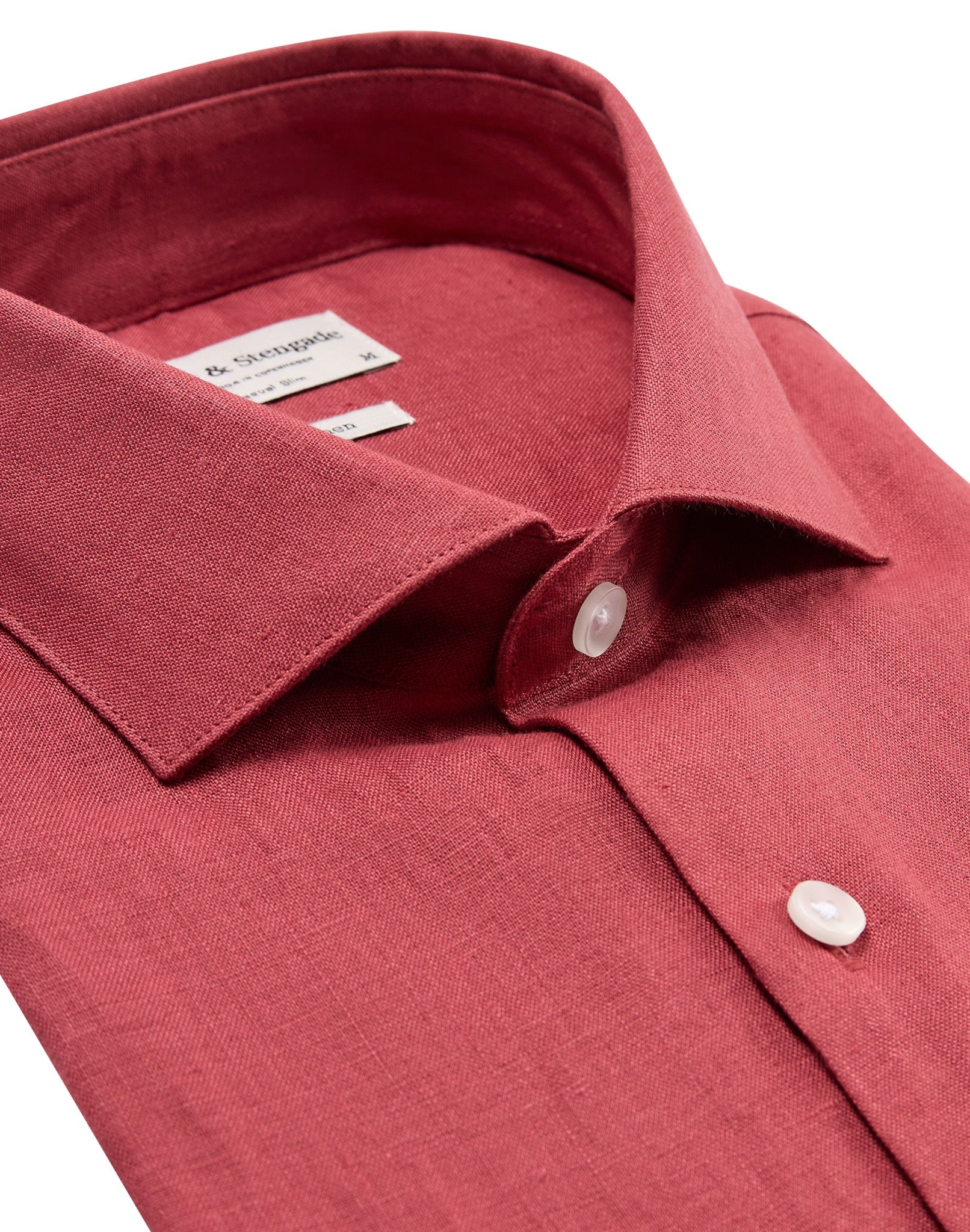 BS Sevilla Casual Slim Fit Skjorta - Rost