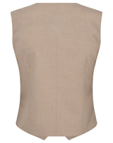 BS Decima Slim Fit Vest - Sand