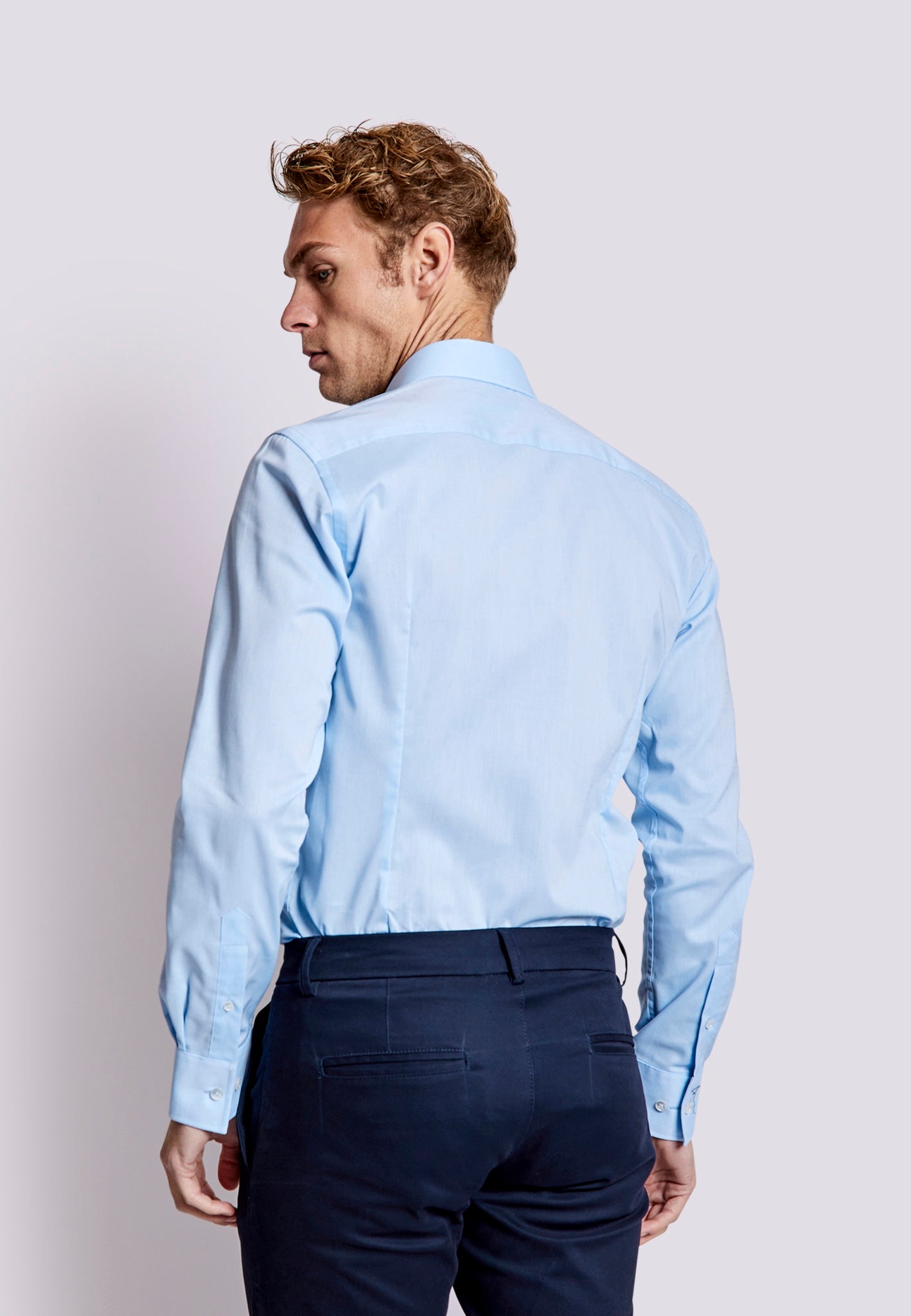 BS Giggs Modern Fit Shirt - Light Blue