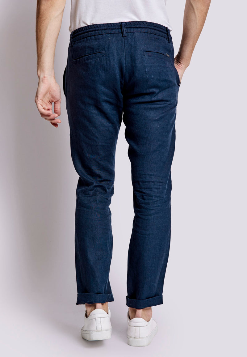 BS Raul Slim Fit Chinos - Navy