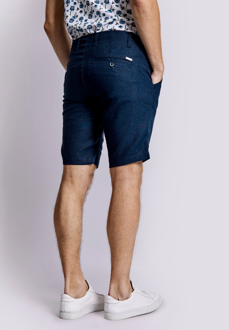 BS Andros Regular Fit Shorts - Navy