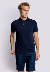 BS Monir Regular Fit Polo - Navy