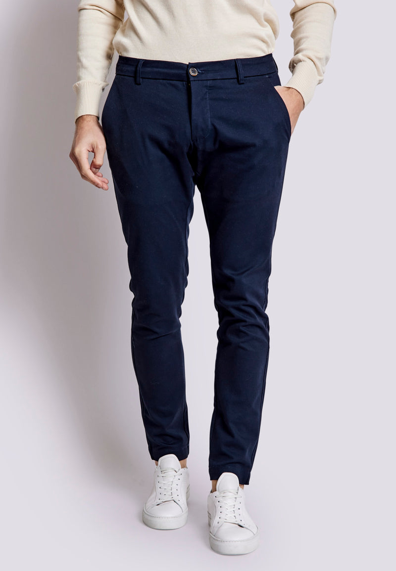 BS Andrik Slim Fit Chinos - Navy