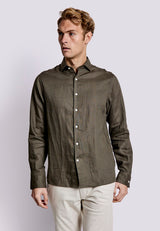 BS Bilbao Casual Modern Fit Skjorte - Army