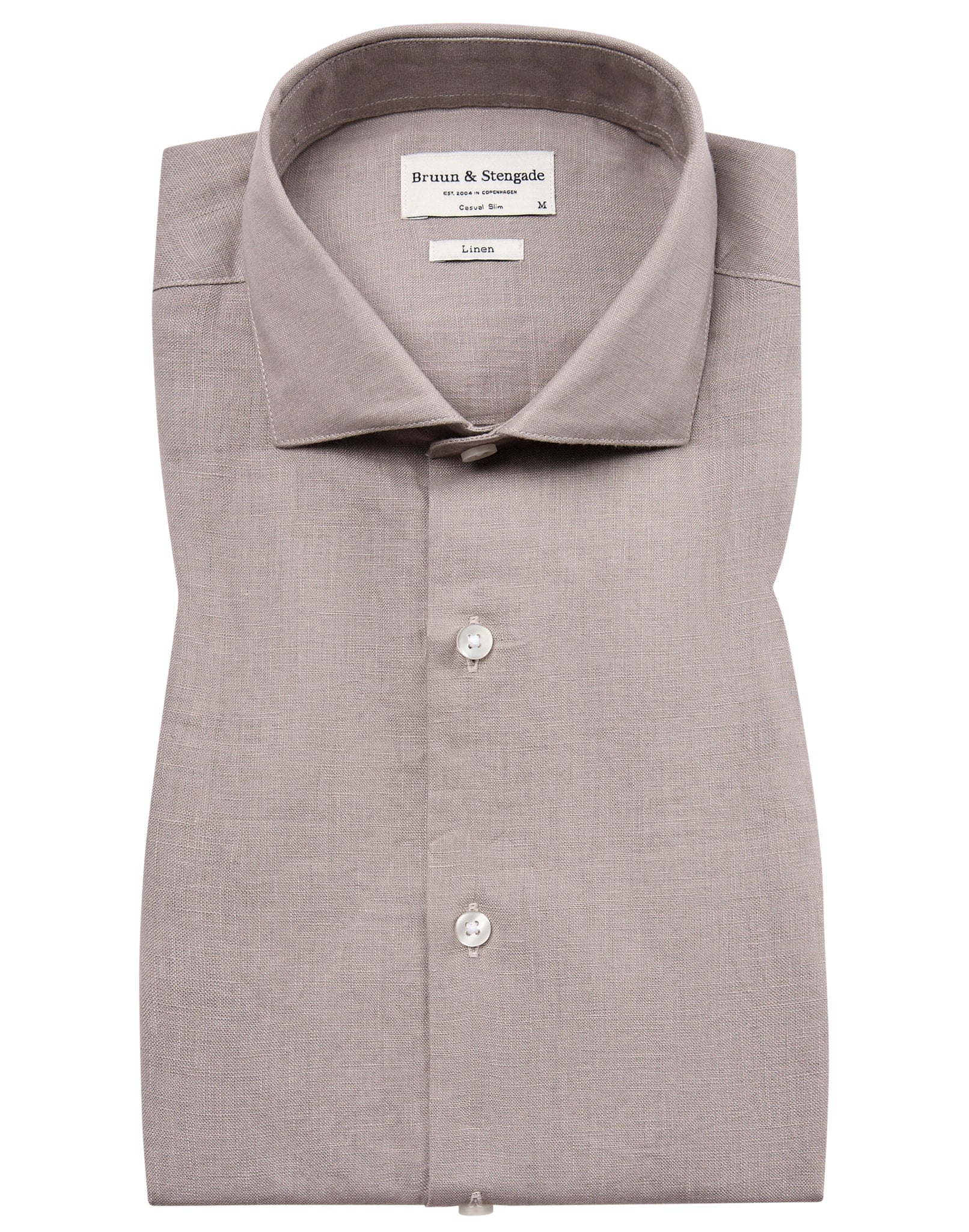 BS Sevilla Casual Slim Fit Skjorte - Clay