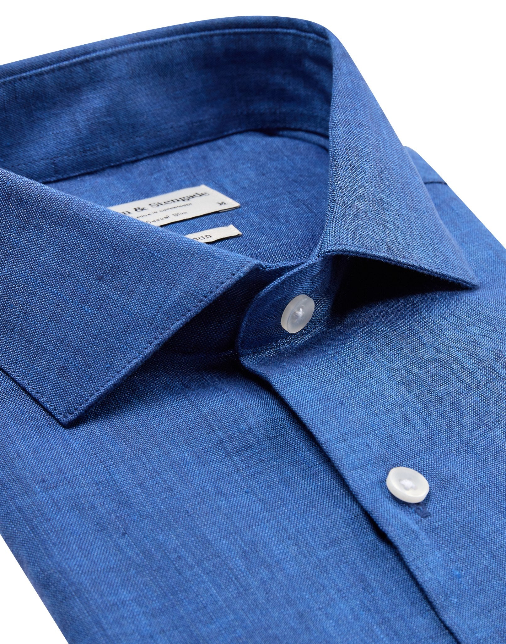 BS Sevilla Casual Slim Fit Skjorte - Blue