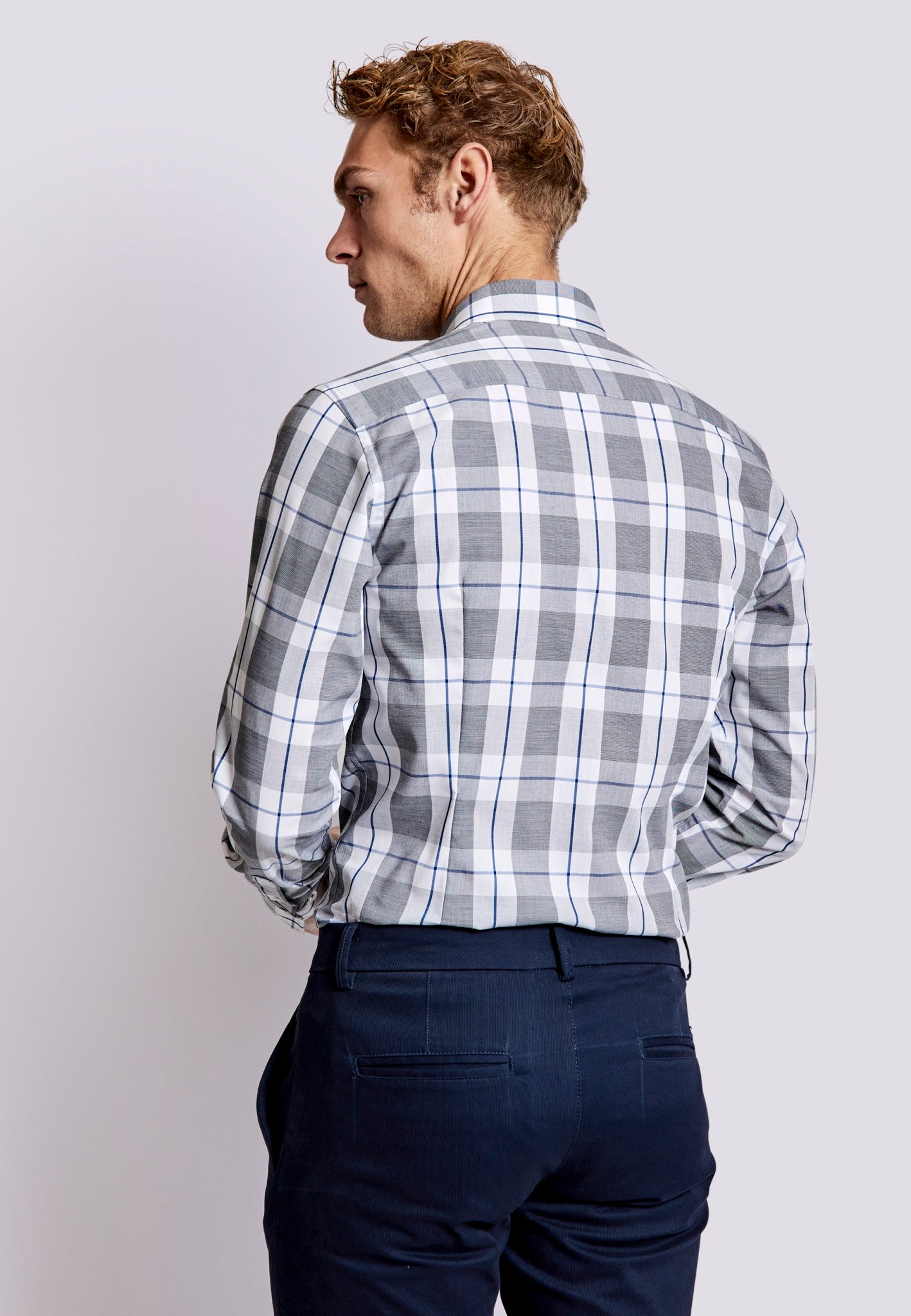 BS Riquelme Modern Fit Shirt - Grey