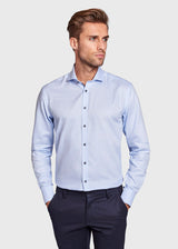 BS Holding Modern Fit Skjorte - Light Blue