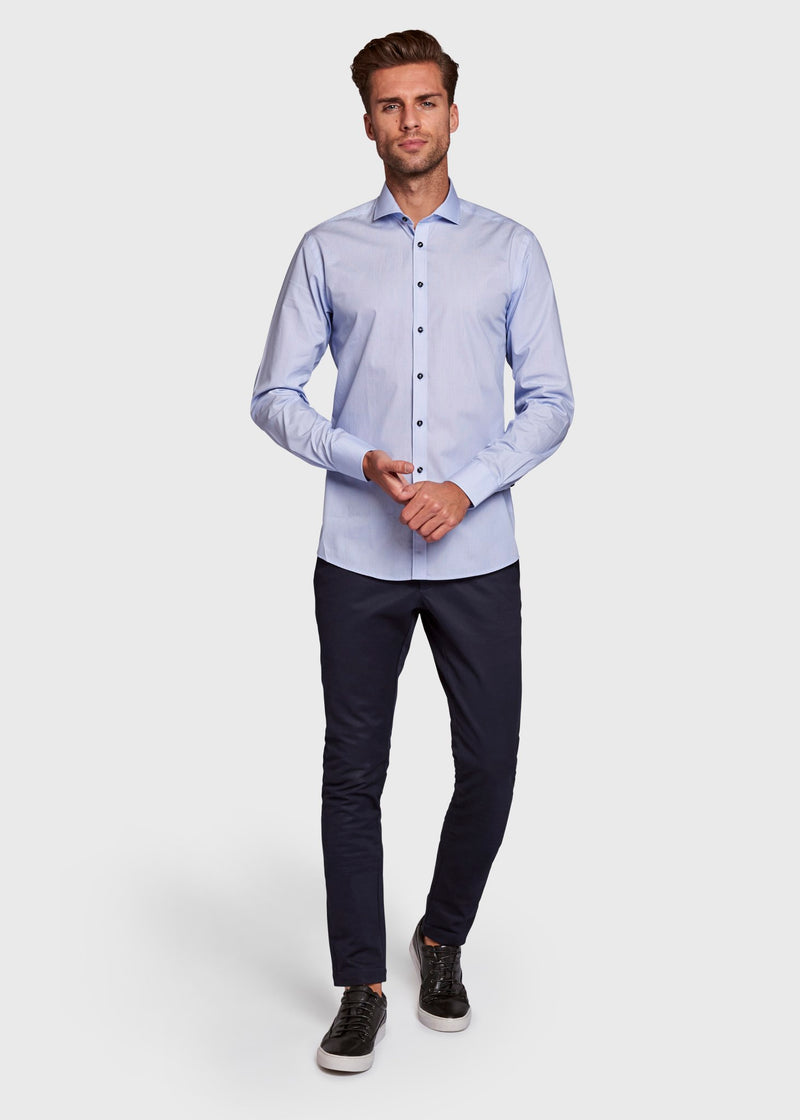 BS Konfogbia Modern Fit Skjorte - Blue