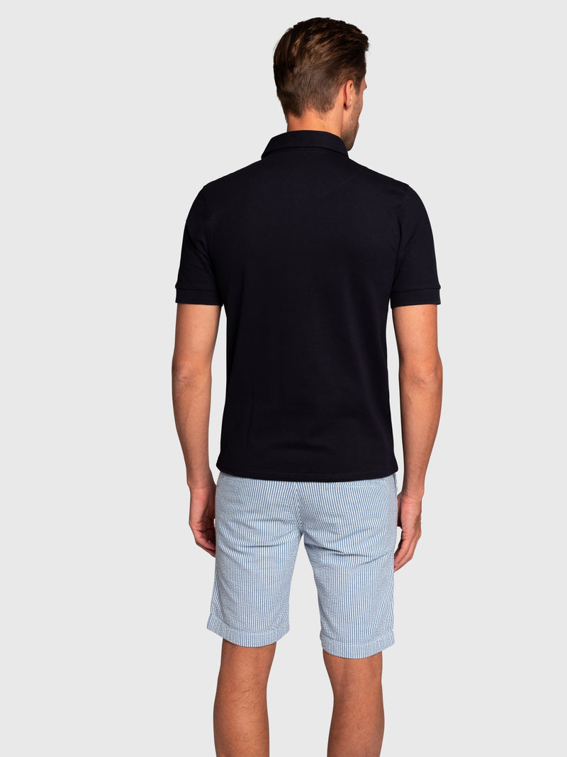 BS Fiji Regular Fit Polo - Navy