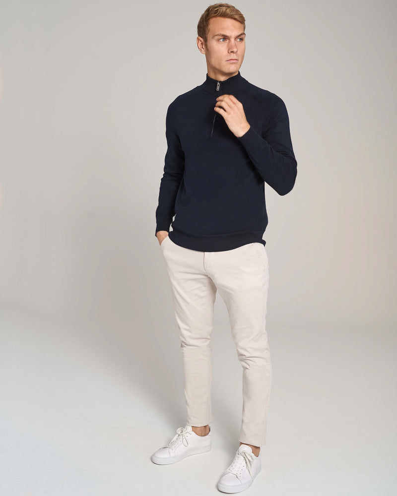 BS Jason Regular Fit Strik - Navy