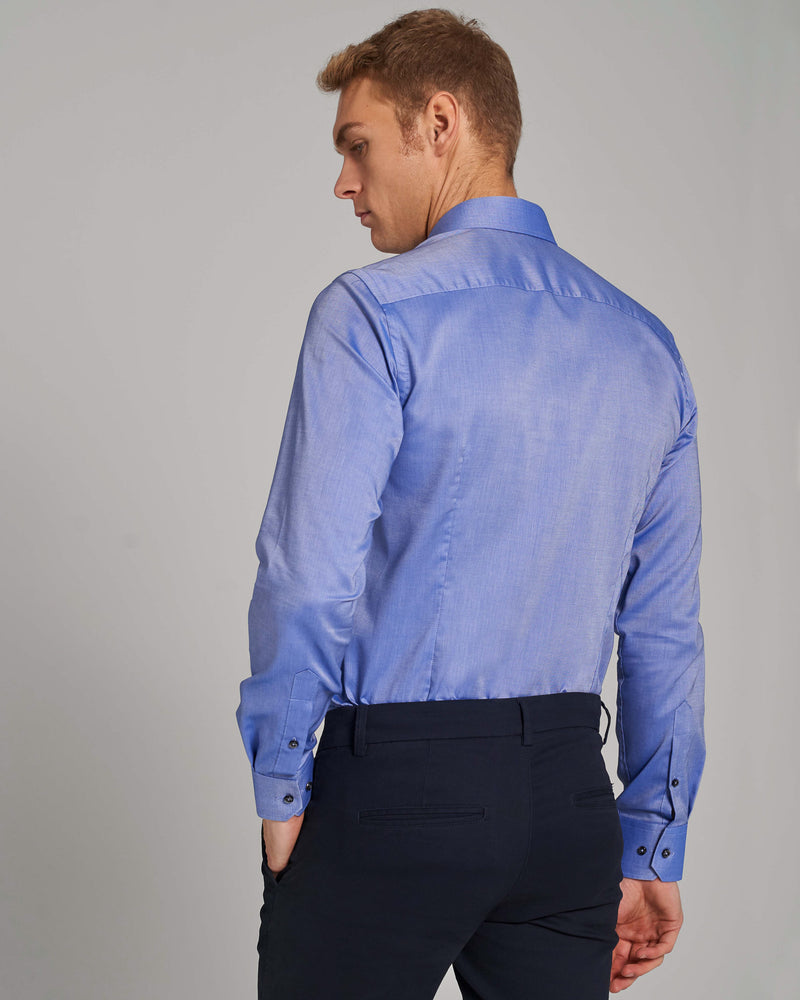 BS Matthaus Slim Fit Skjorte - Blue