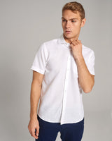 BS Verstappen Casual Slim Fit Skjorte - White