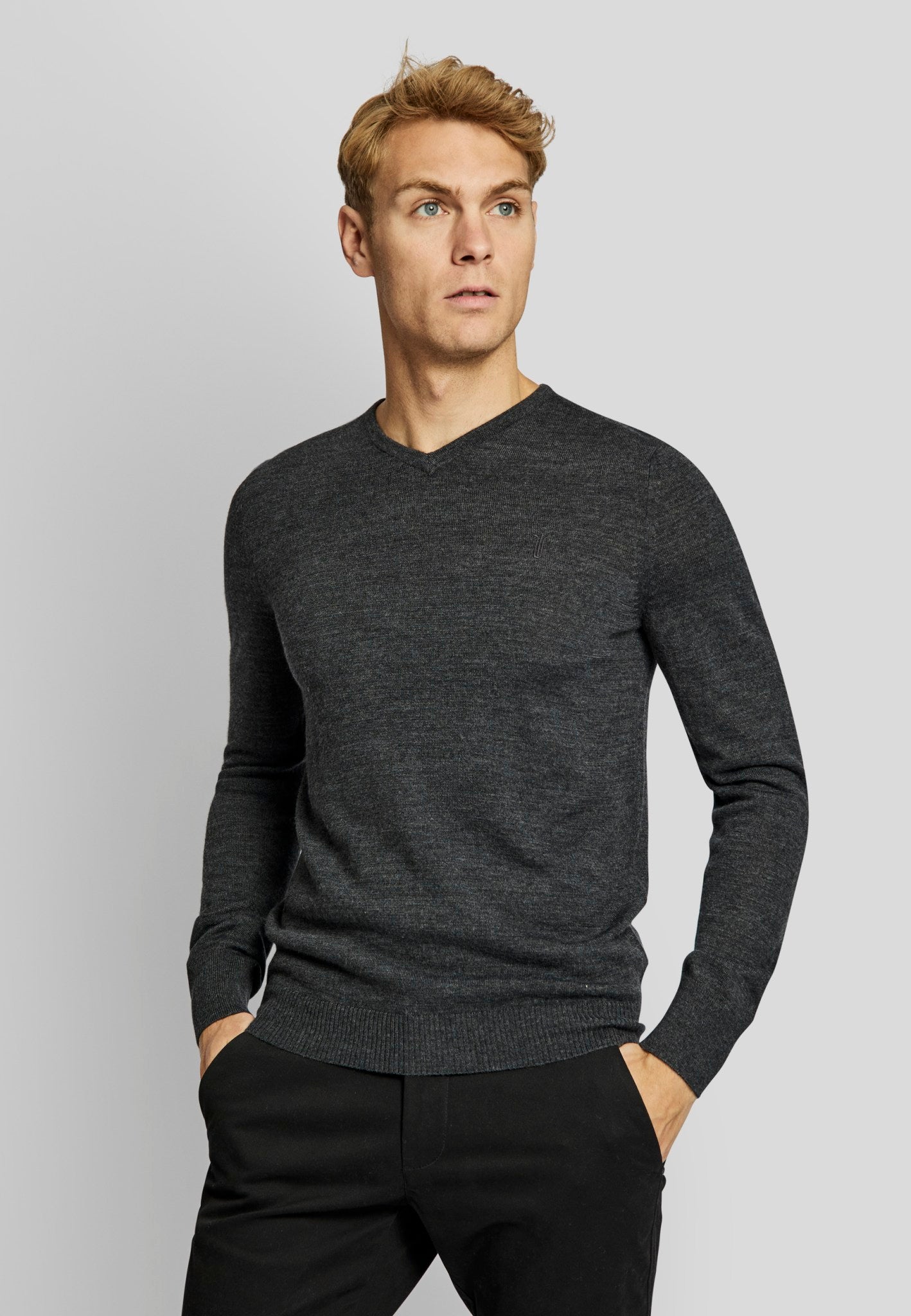BS Uranus regular fit Strik - Grey