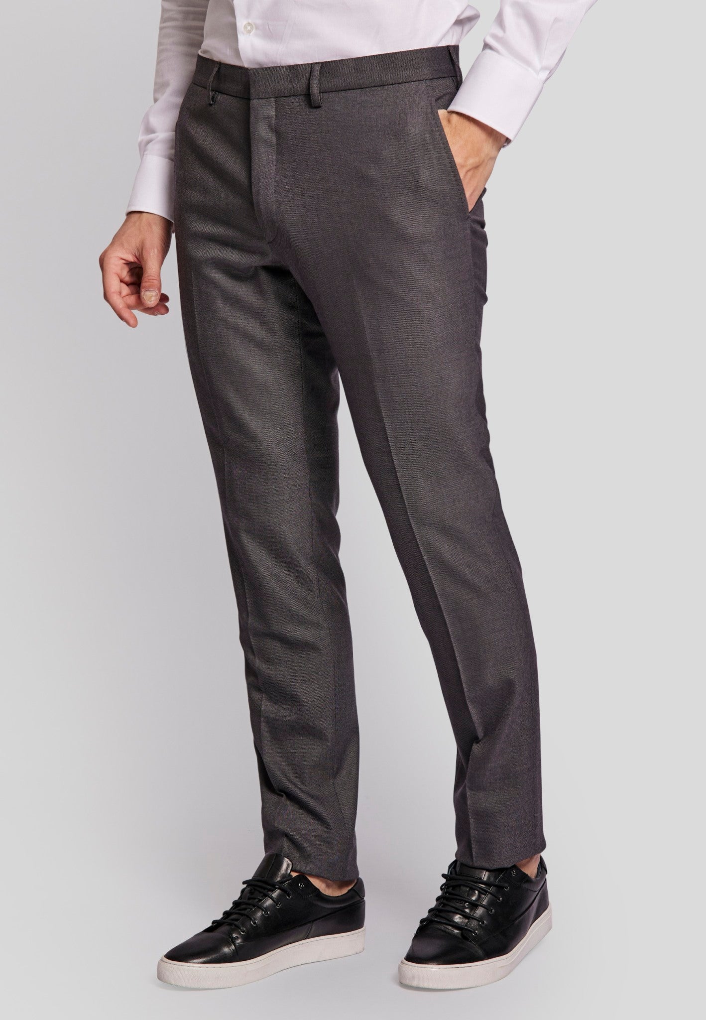 BS Skiathos slim fit Suit Byxor - Grey