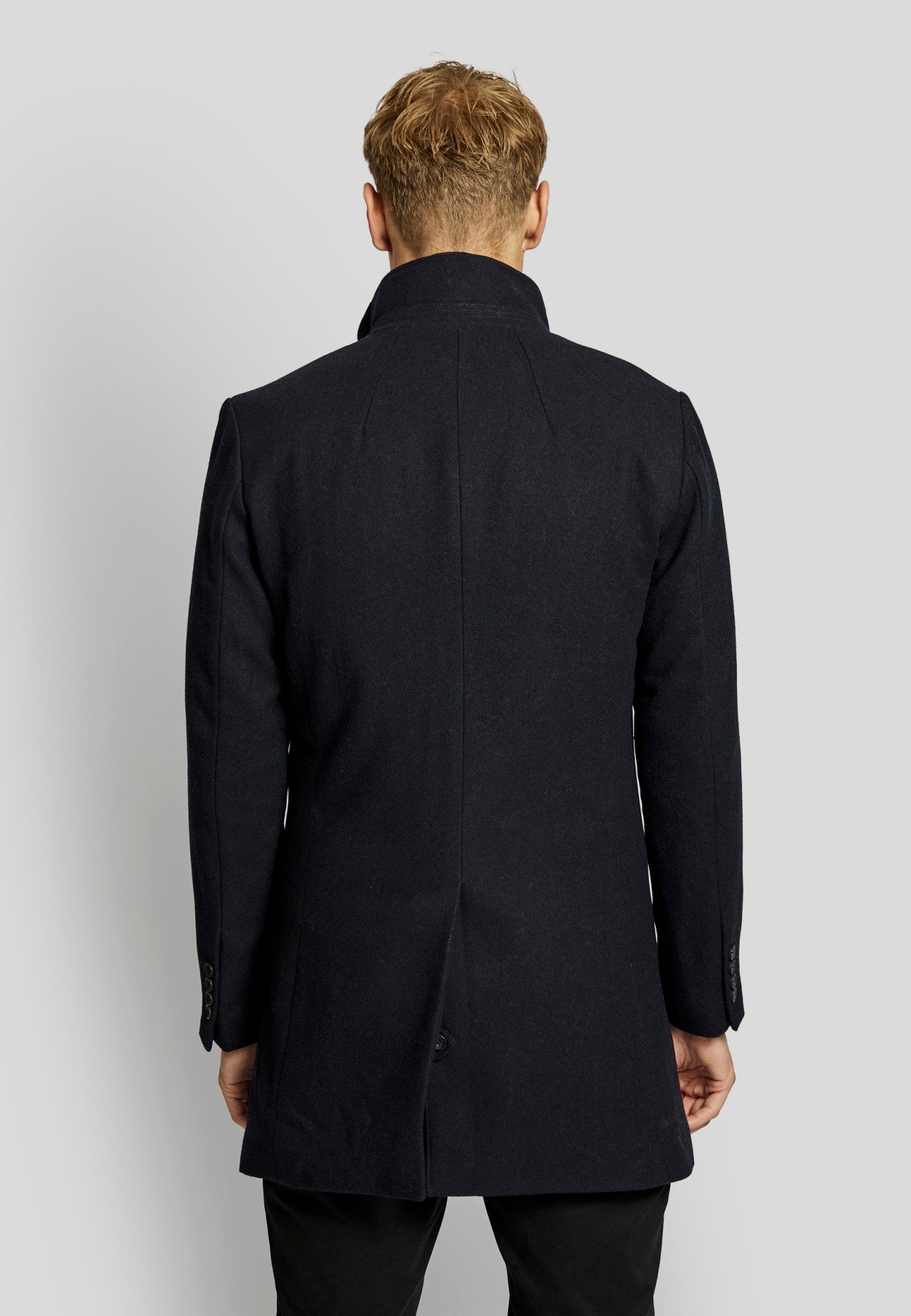 BS Ontario slim fit Frakke - Navy