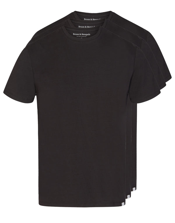 BS Antiqua Regular Fit T-Shirt - Black