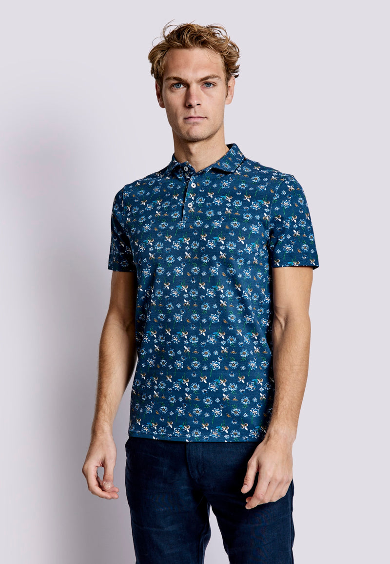 BS Rocky Regular Fit Polo - Navy