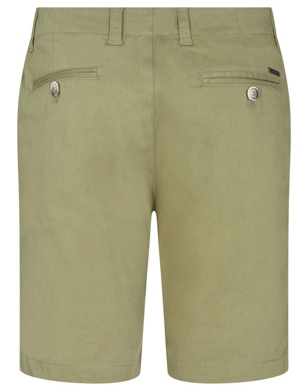 BS Massimo Regular Fit Shorts - Green