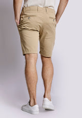 BS Massimo Regular Fit Shorts - Beige