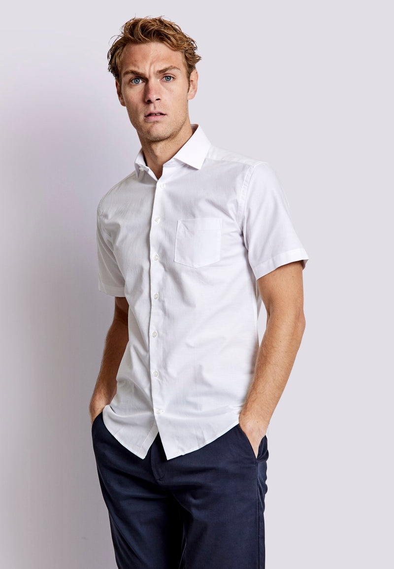 BS Julius Modern Fit Skjorte - White