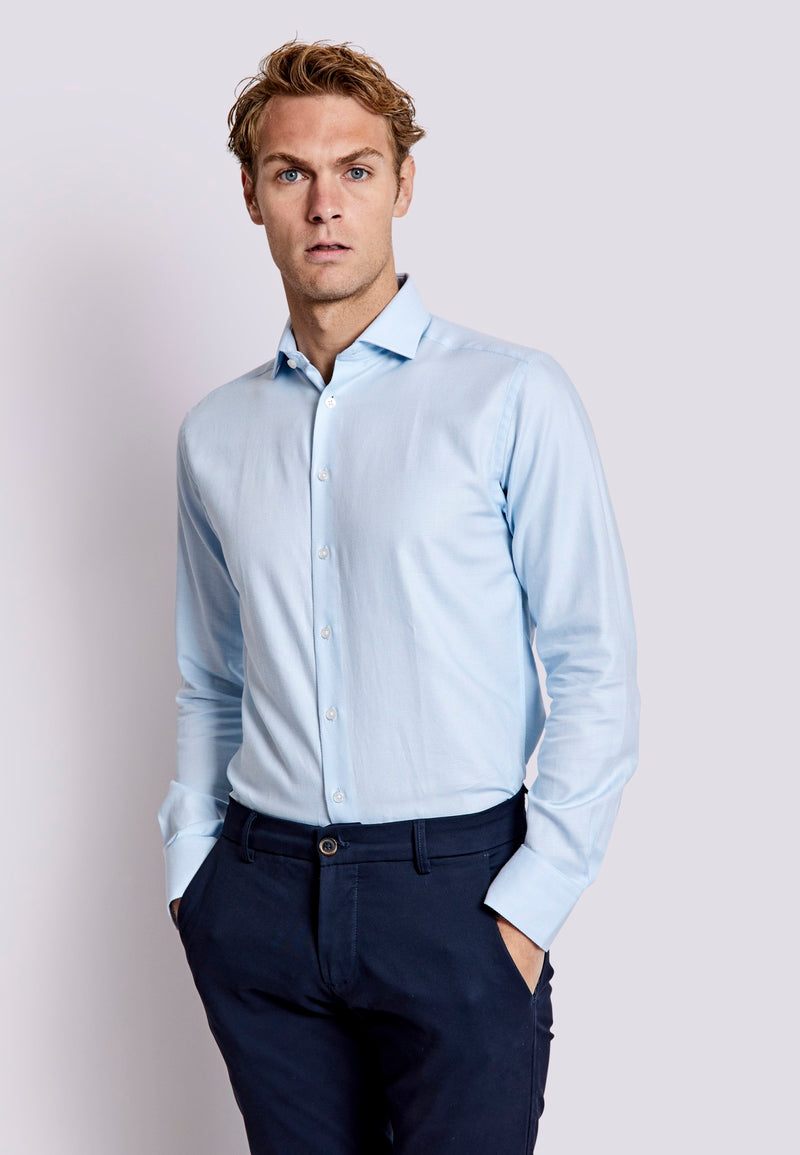 BS Bastian Modern Fit Skjorte - Light Blue