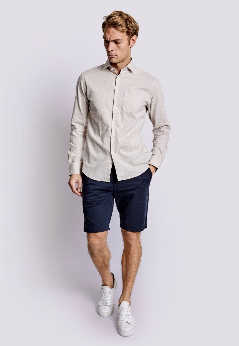 BS Ferrol Casual Slim Fit Skjorte - Kit