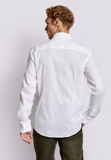 BS Ferrol Casual Slim Fit Skjorte - White