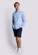 BS Bilbao Casual Modern Fit Skjorte - Light Blue